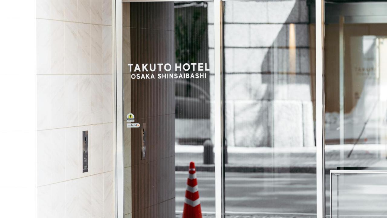 Takuto Hotel Osaka Shinsaibashi Dış mekan fotoğraf