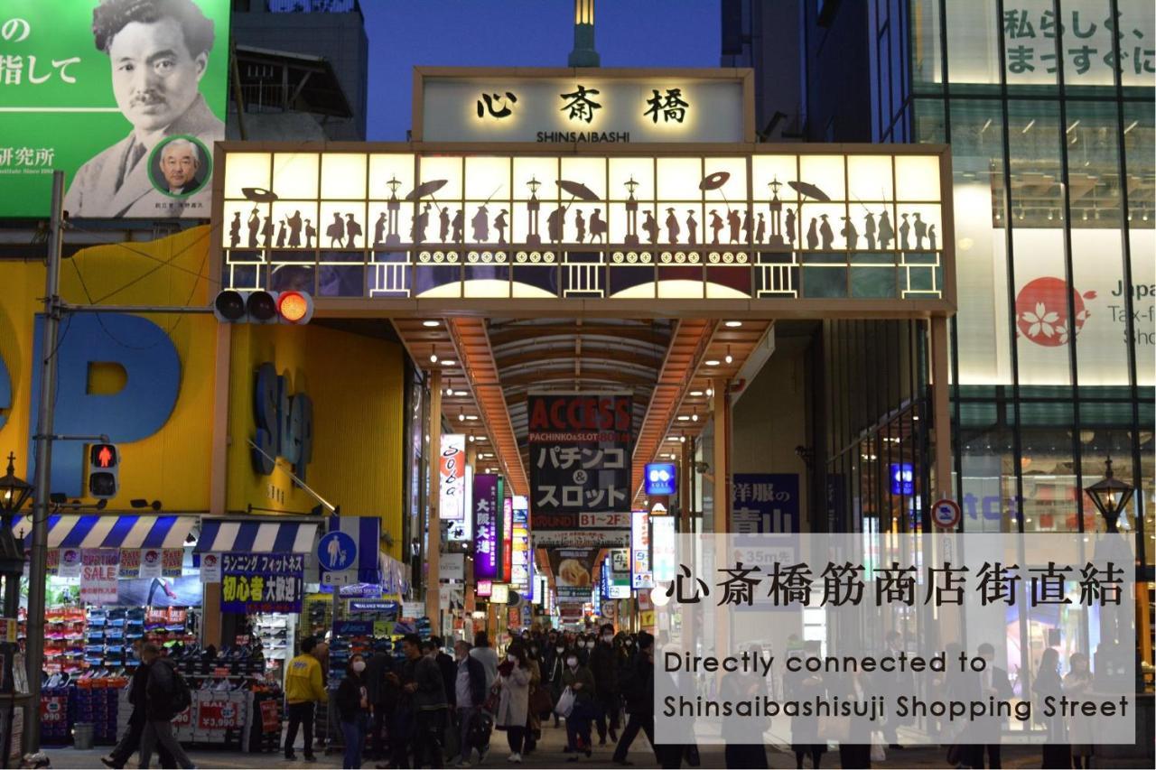 Takuto Hotel Osaka Shinsaibashi Dış mekan fotoğraf
